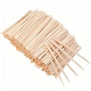 200 Pcs Eyebrow Wax Sticks and Applicator Tongue Depressors