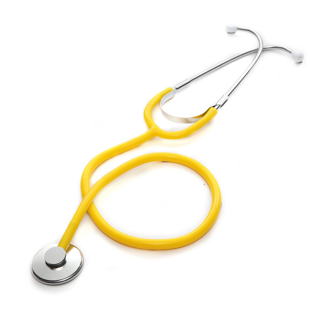 Portable single head stethoscope