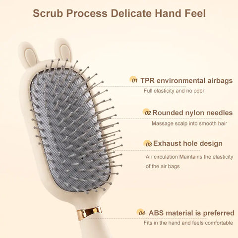 Large Air Cushion Comb for Women's Long Hair Care