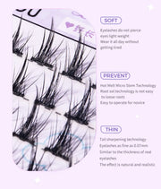 Manga Cluster Lashes for Natural Anime Cosplay Look