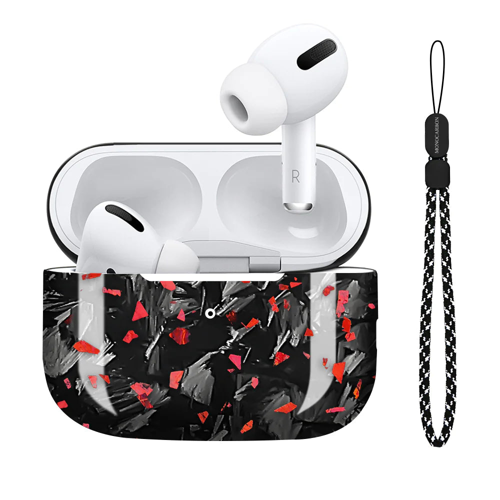 Carbon Fiber Wireless Earphone Case