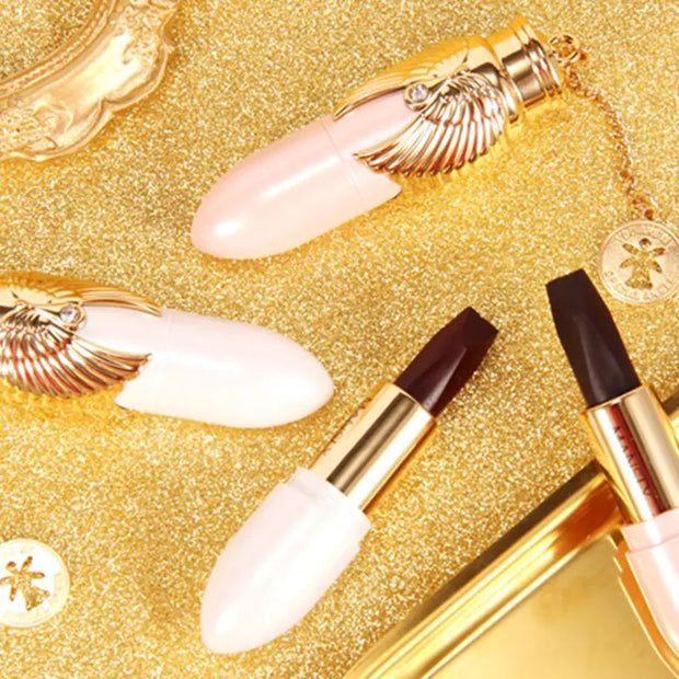 Three-Color Velvet Matte Black Lipstick