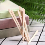 200 Pcs Eyebrow Wax Sticks and Applicator Tongue Depressors