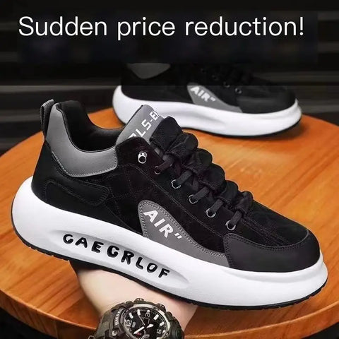 2023 New Thick Sole Casual Slip-On Men’s Sneakers