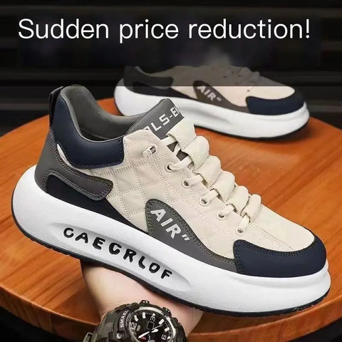 2023 New Thick Sole Casual Slip-On Men’s Sneakers