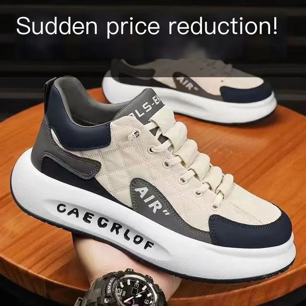 2023 New Thick Sole Casual Slip-On Men’s Sneakers